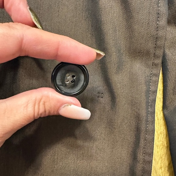 1960s 70s Vintage Larini Men’s 44L Brown Raincoat Overcoat Cravenette Lined - Picture 6 of 12